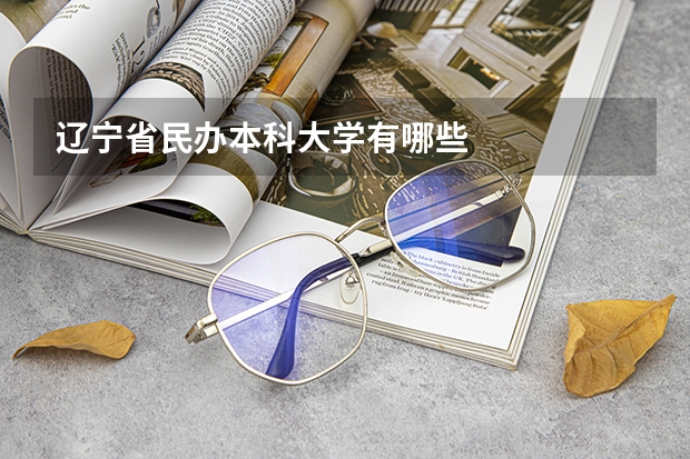 辽宁省民办本科大学有哪些