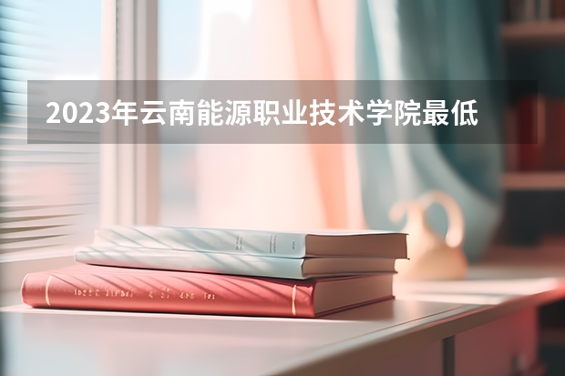 2023年云南能源职业技术学院最低多少分可以录取 云南往年分数参考