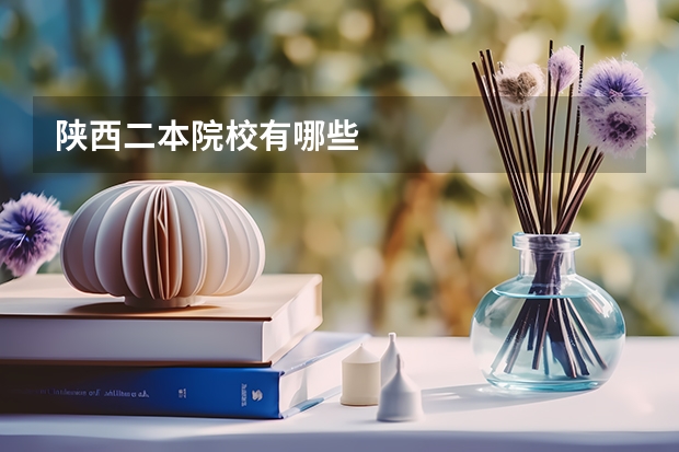 陕西二本院校有哪些