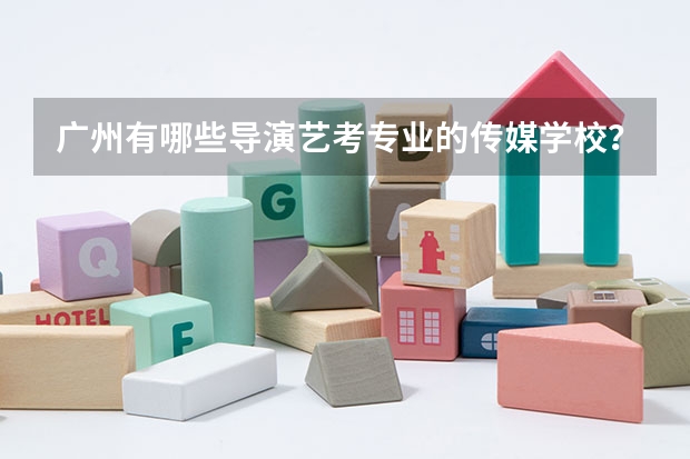 广州有哪些导演艺考专业的传媒学校?