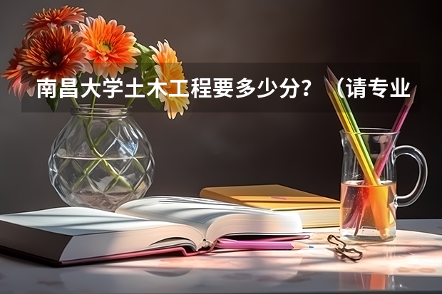 南昌大学土木工程要多少分？（请专业点的回答）