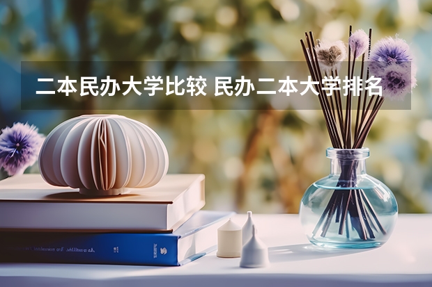 二本民办大学比较 民办二本大学排名哪家强？