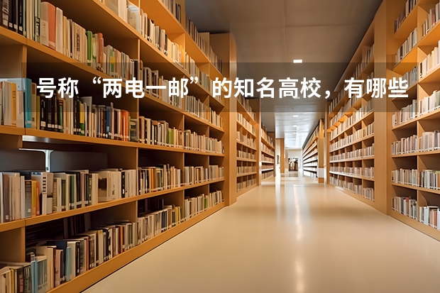 号称“两电一邮”的知名高校,有哪些知名校友?