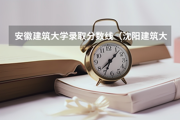 安徽建筑大学录取分数线（沈阳建筑大学录取分数线）