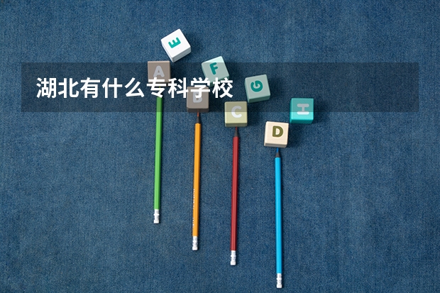 湖北有什么专科学校