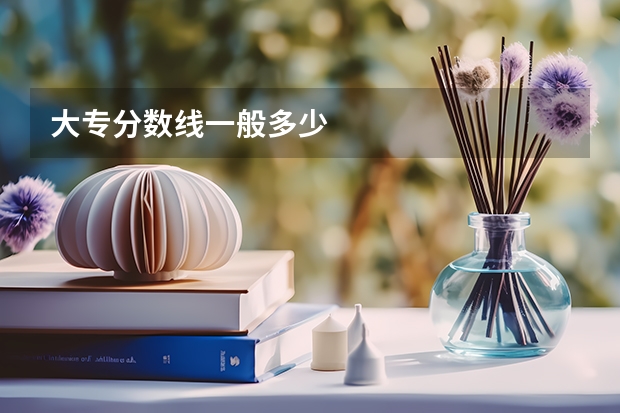 大专分数线一般多少
