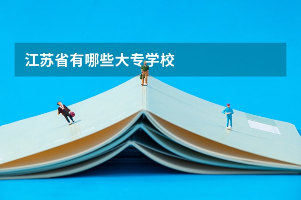 江苏省有哪些大专学校