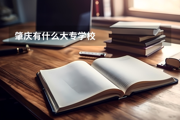 肇庆有什么大专学校