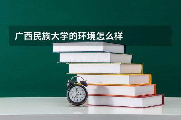 广西民族大学的环境怎么样