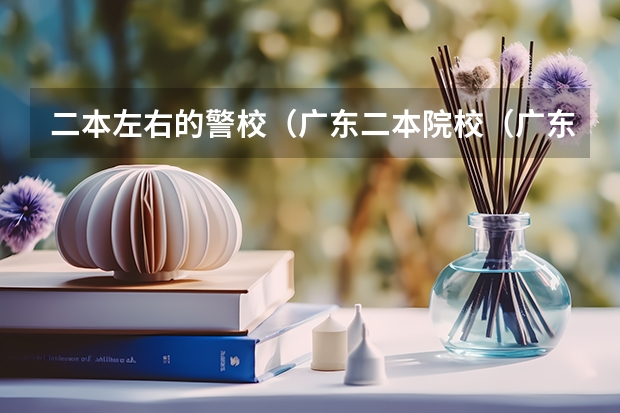 二本左右的警校(广东二本院校(广东二本院校推荐))