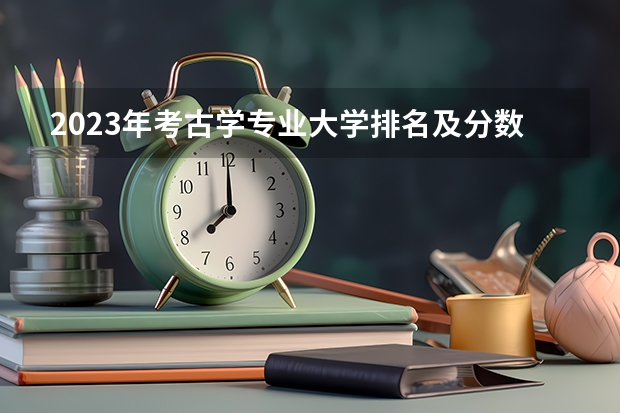 2023年考古学专业大学排名及分数线（附专业介绍）（校友会2024中国大学考古学专业排名，北京大学、赤峰学院第一）
