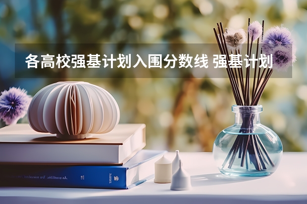 各高校强基计划入围分数线 强基计划分数最低的学校