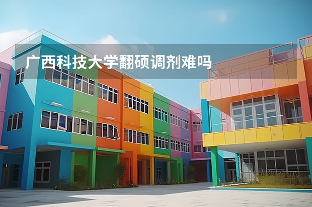 广西科技大学翻硕调剂难吗