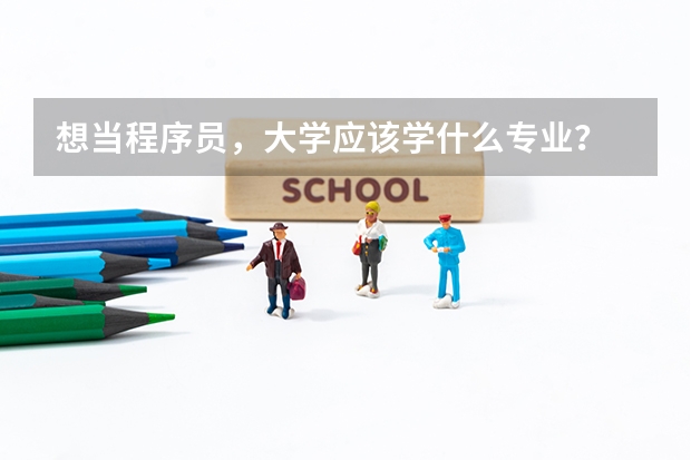 想当程序员，大学应该学什么专业？