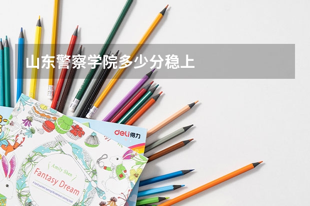 山东警察学院多少分稳上
