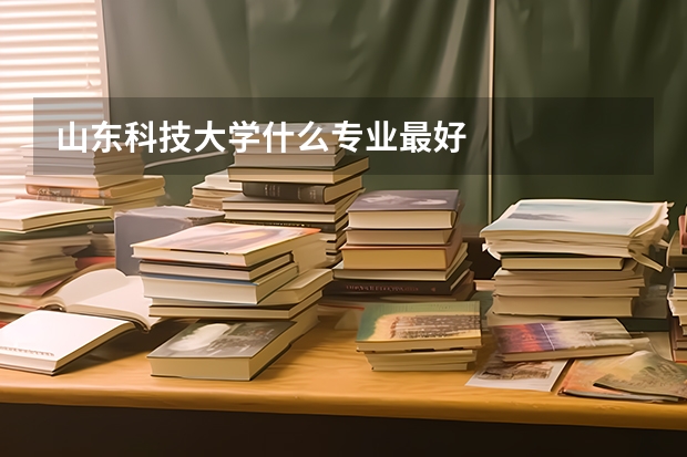 山东科技大学什么专业最好