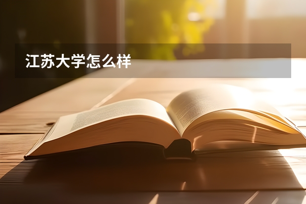 江苏大学怎么样