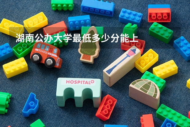 湖南公办大学最低多少分能上
