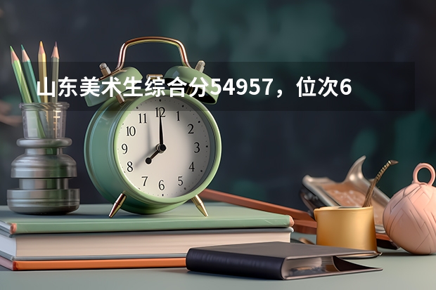 山东美术生综合分549.57，位次6696能报哪些好一点的学校？