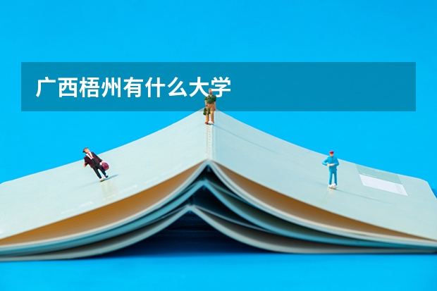广西梧州有什么大学