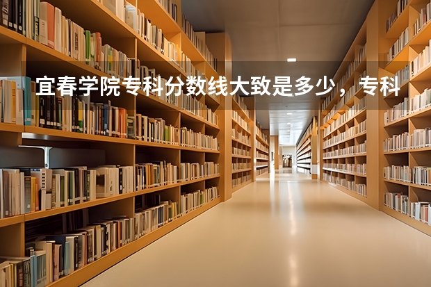 宜春学院专科分数线大致是多少,专科分三百五能进么