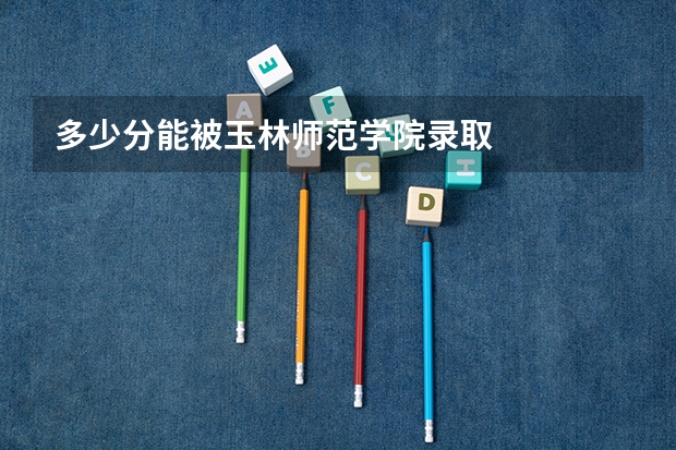 多少分能被玉林师范学院录取