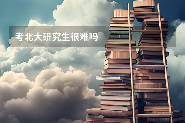 考北大研究生很难吗