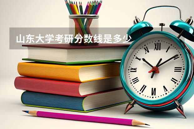 山东大学考研分数线是多少