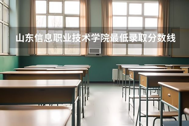 山东信息职业技术学院最低录取分数线是多少？