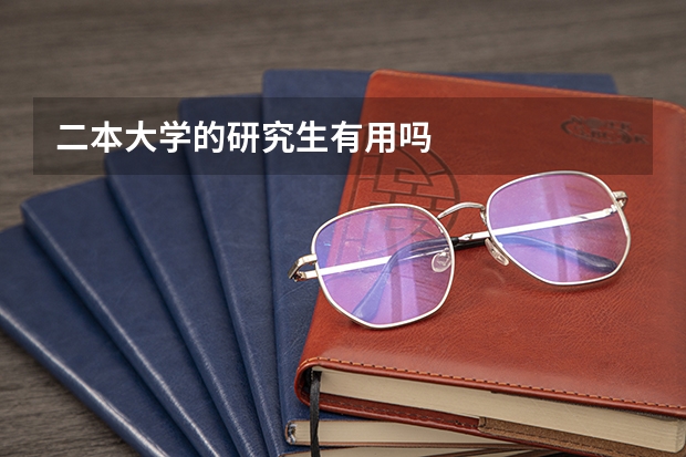 二本大学的研究生有用吗