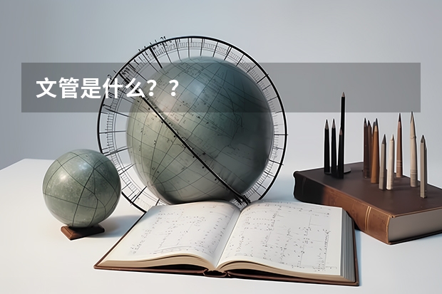 文管是什么??