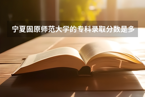 宁夏固原师范大学的专科录取分数是多少？文科的？