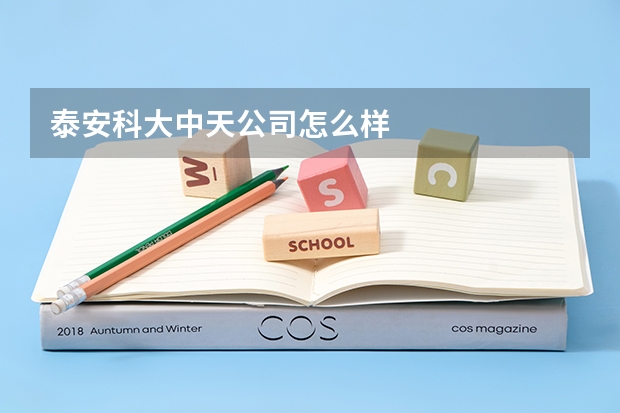 泰安科大中天公司怎么样