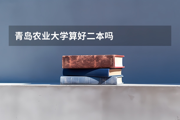 青岛农业大学算好二本吗