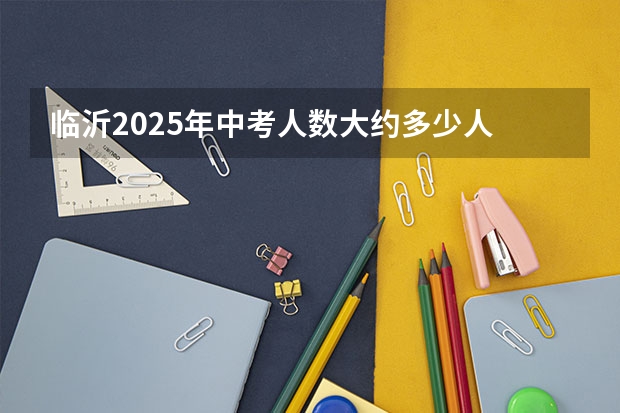 临沂2025年中考人数大约多少人